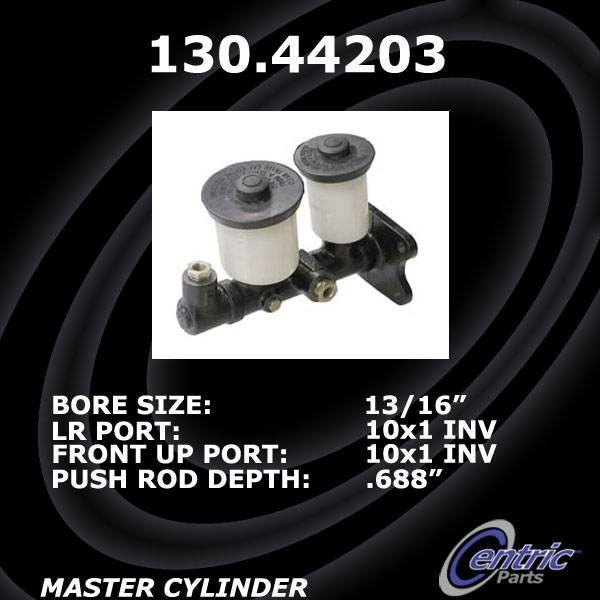 Centric Parts Premium Brake Master Cylinder, 130.44203 130.44203 - main